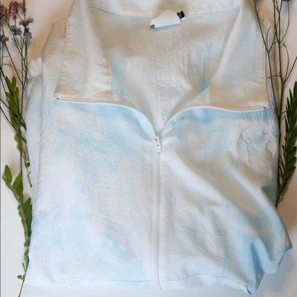 Blue Tie Dye Jacket!